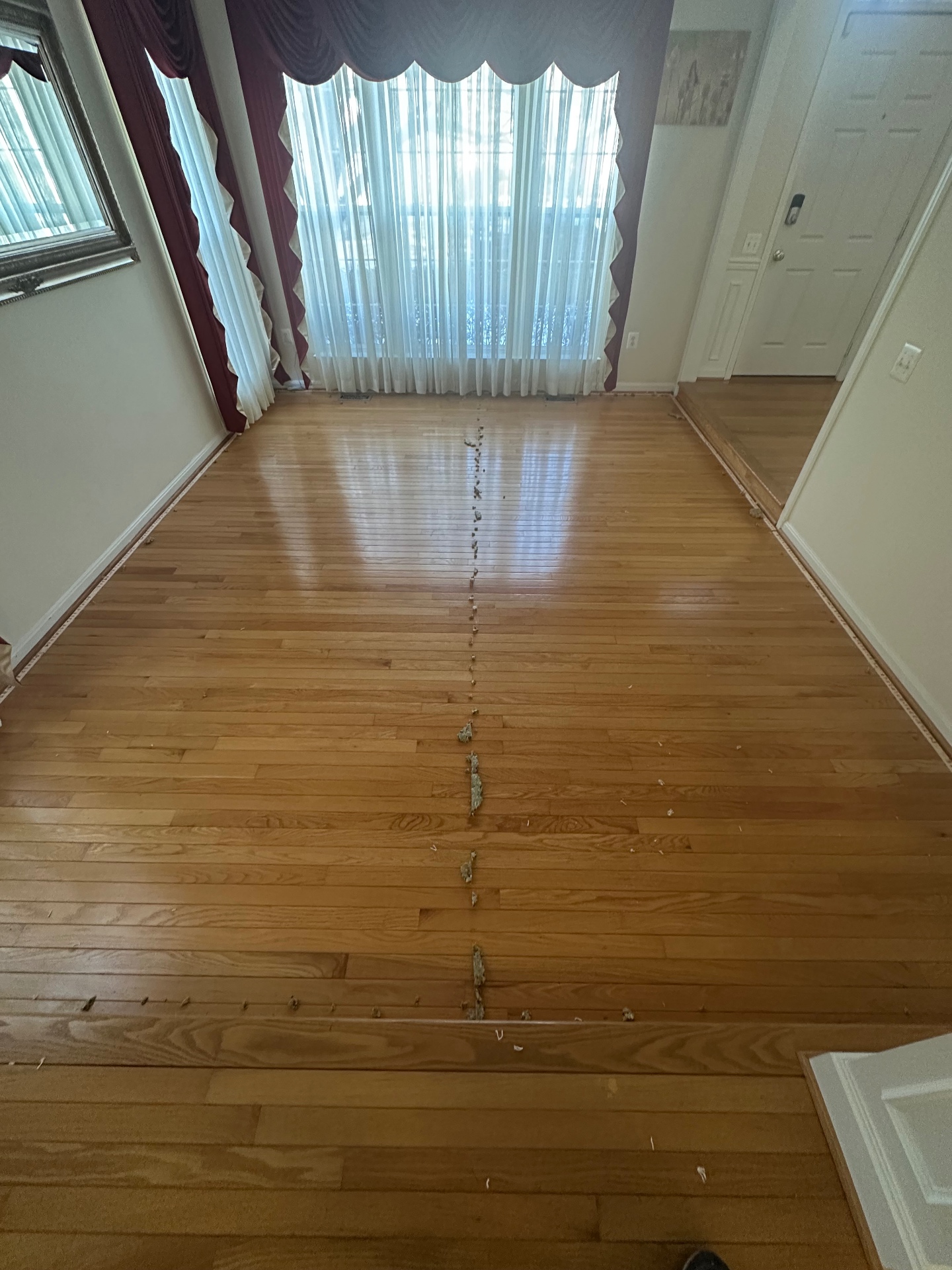 Before — Hardwood Flooring Install